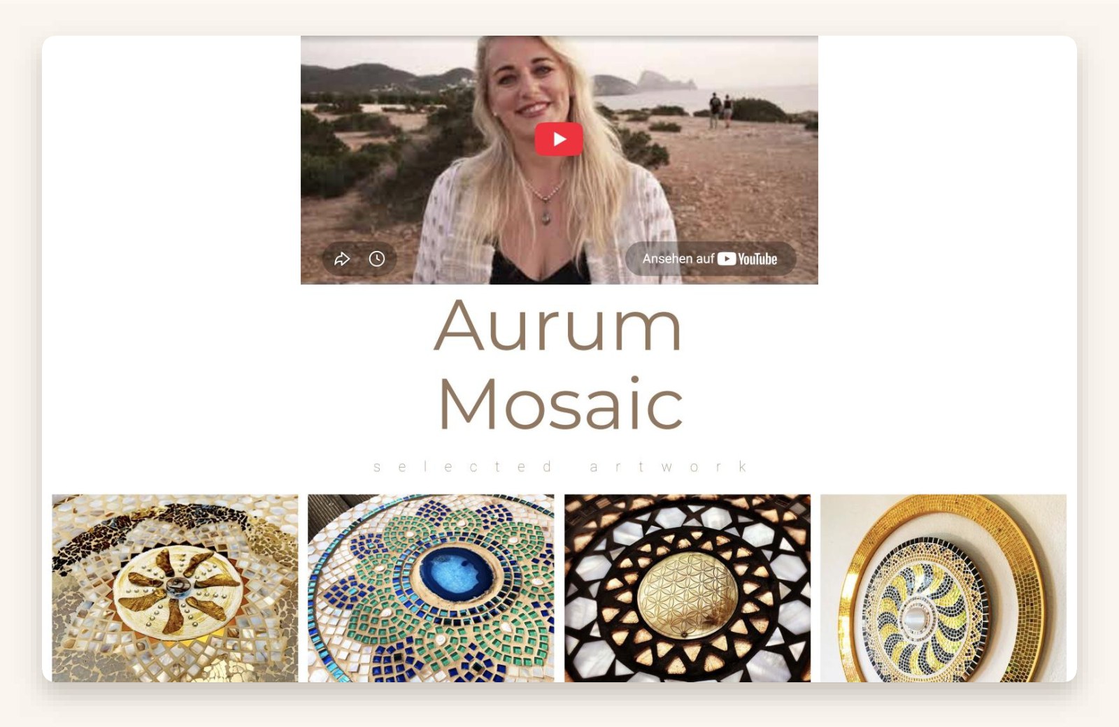 aurum-mosaic-detail-1 Video und Auswahl von Mosaik-Kunstwerken auf der Webseite von Aurum Mosaic