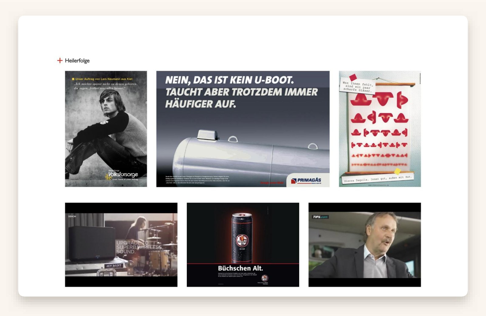 Arbeitsproben von Jens Artz als Bildergalerie auf der Webseite laengsdenken.de